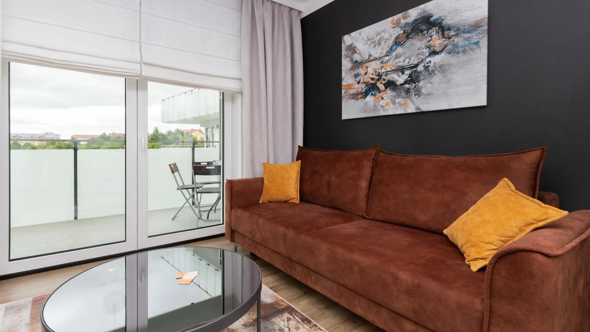 Modern Apartment With Balcony And Parking In Gdansk By Noclegi Renters Poland